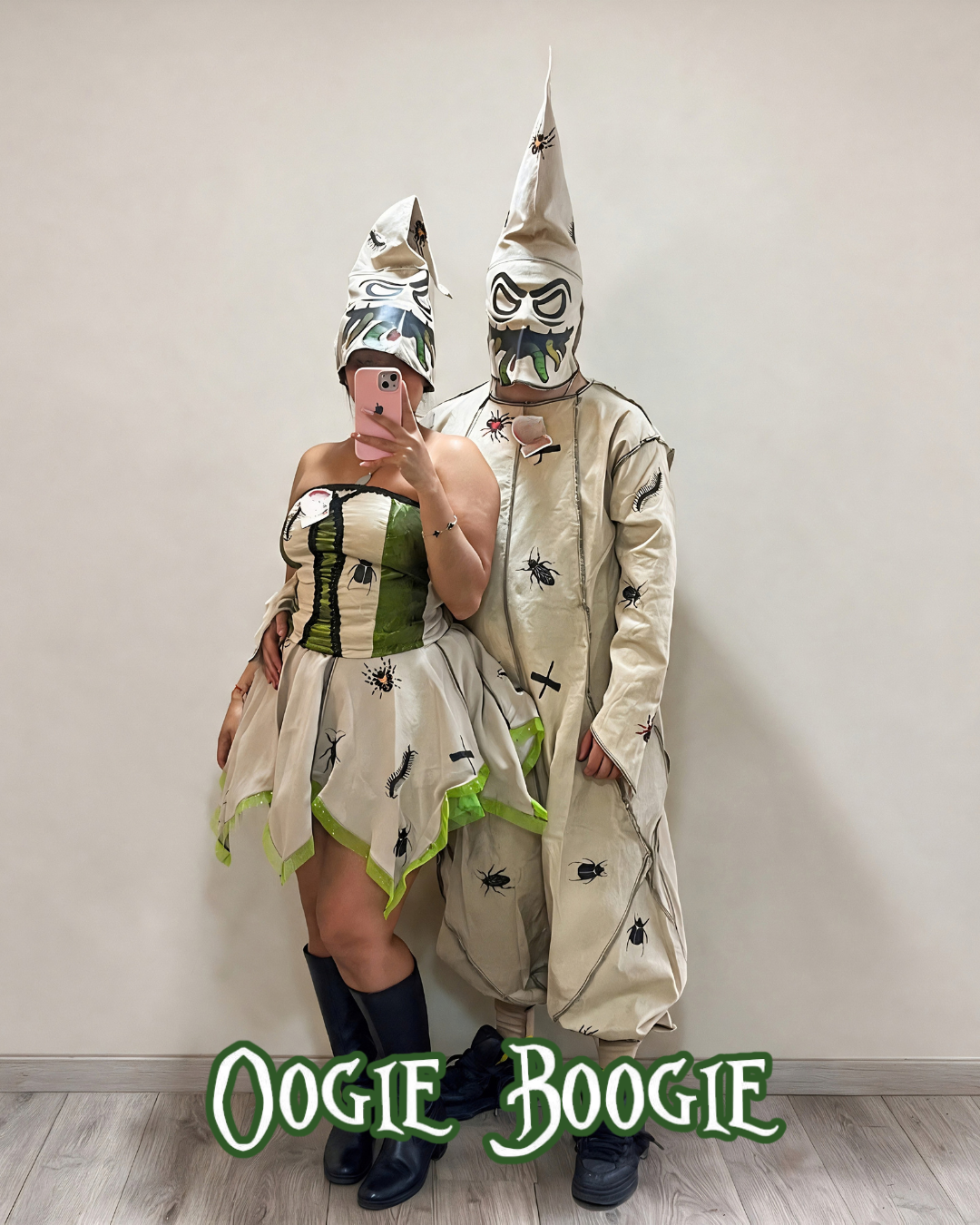 Disfraz oggie boggie dama