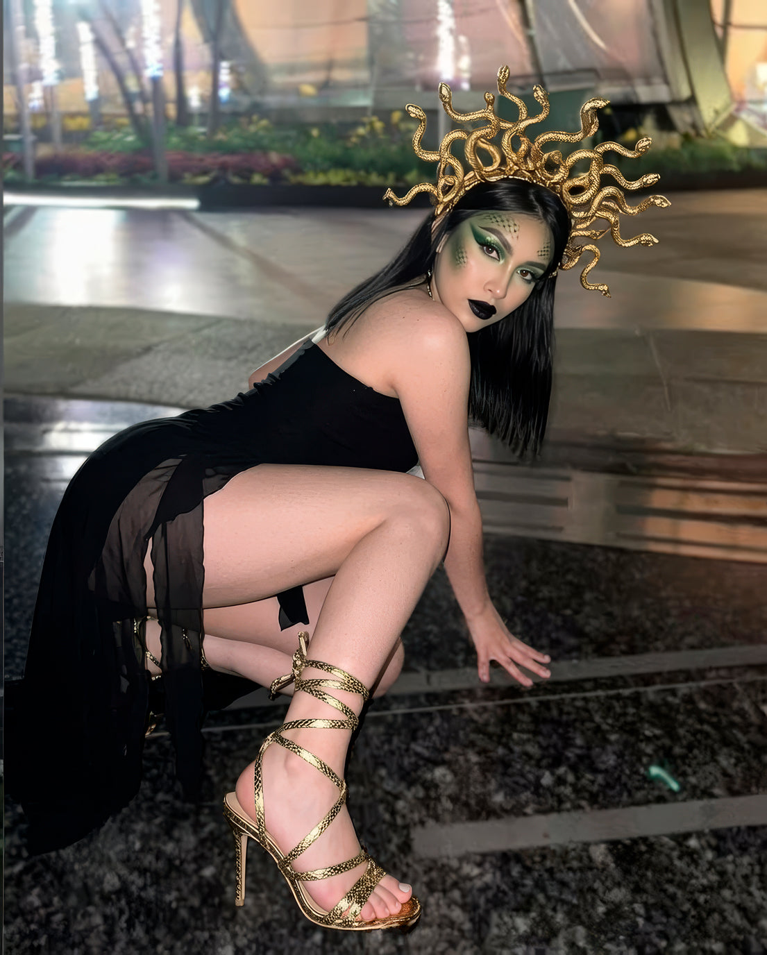Disfraz de Medusa