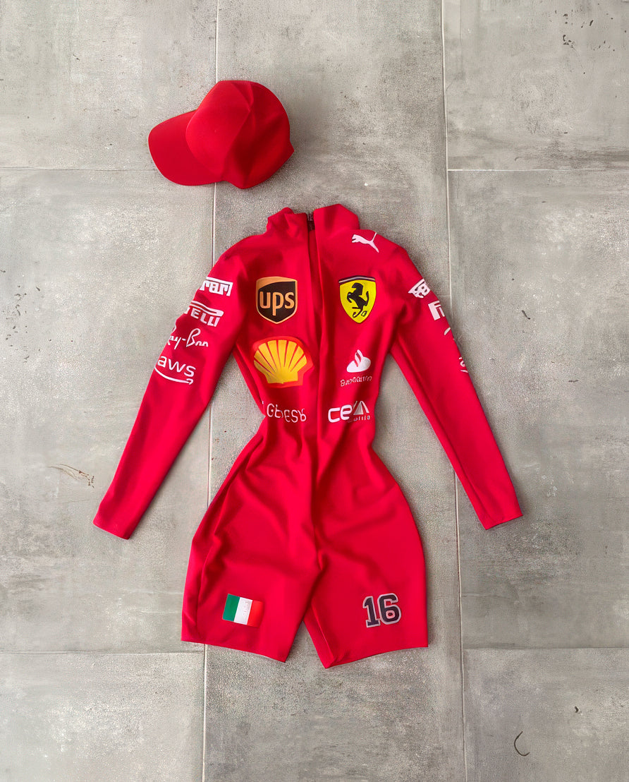 Disfraz Enterizo Ferrari F1