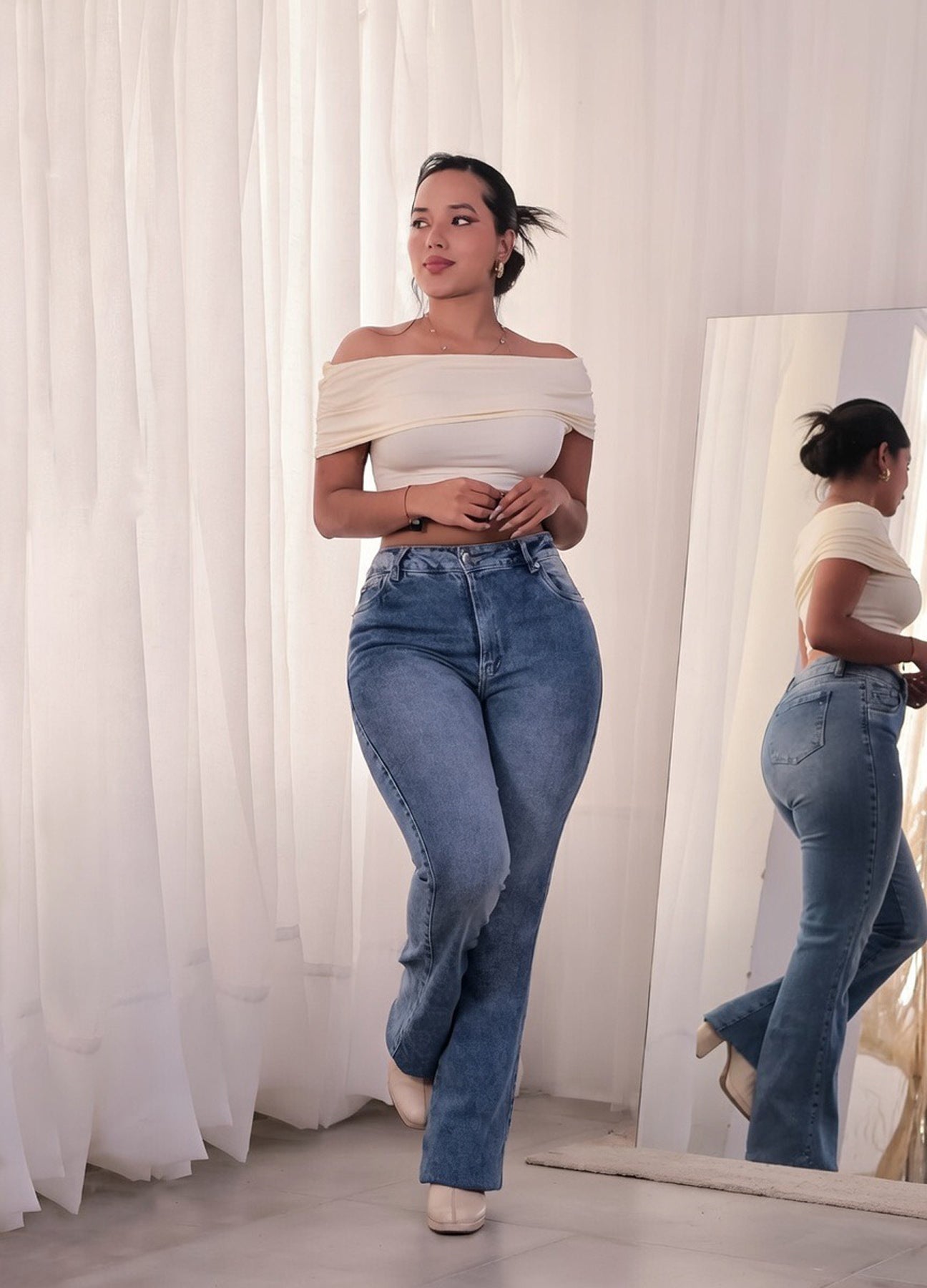 Combo Flare Jean + Top