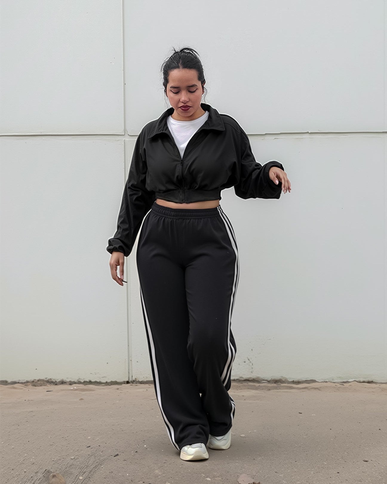 Sudadera Luciana líneas