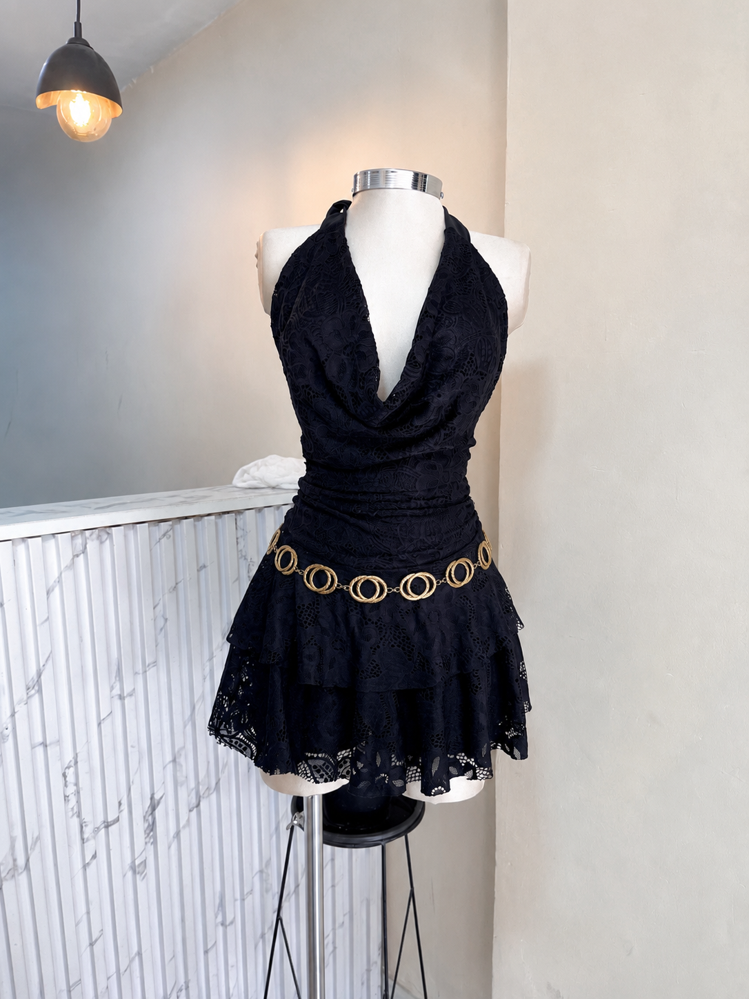Vestido pradera encaje