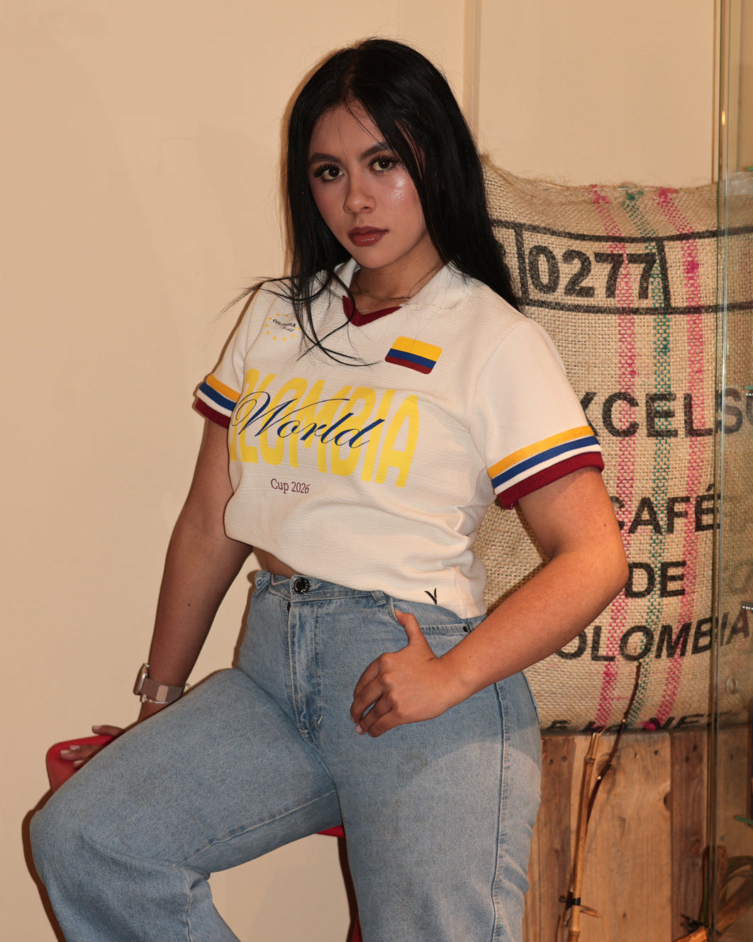 Camiseta Colombia Word 🇨🇴