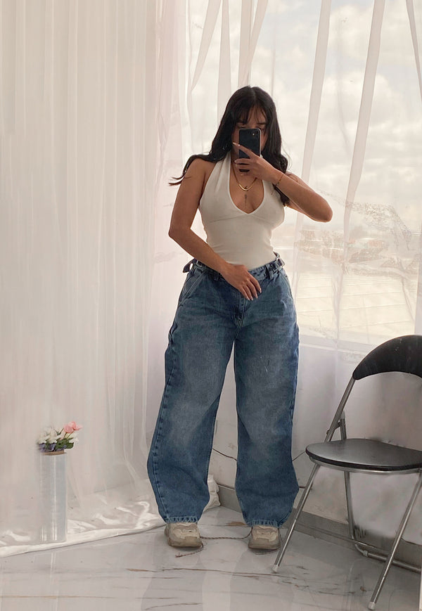 Combo baggy Denim + Body