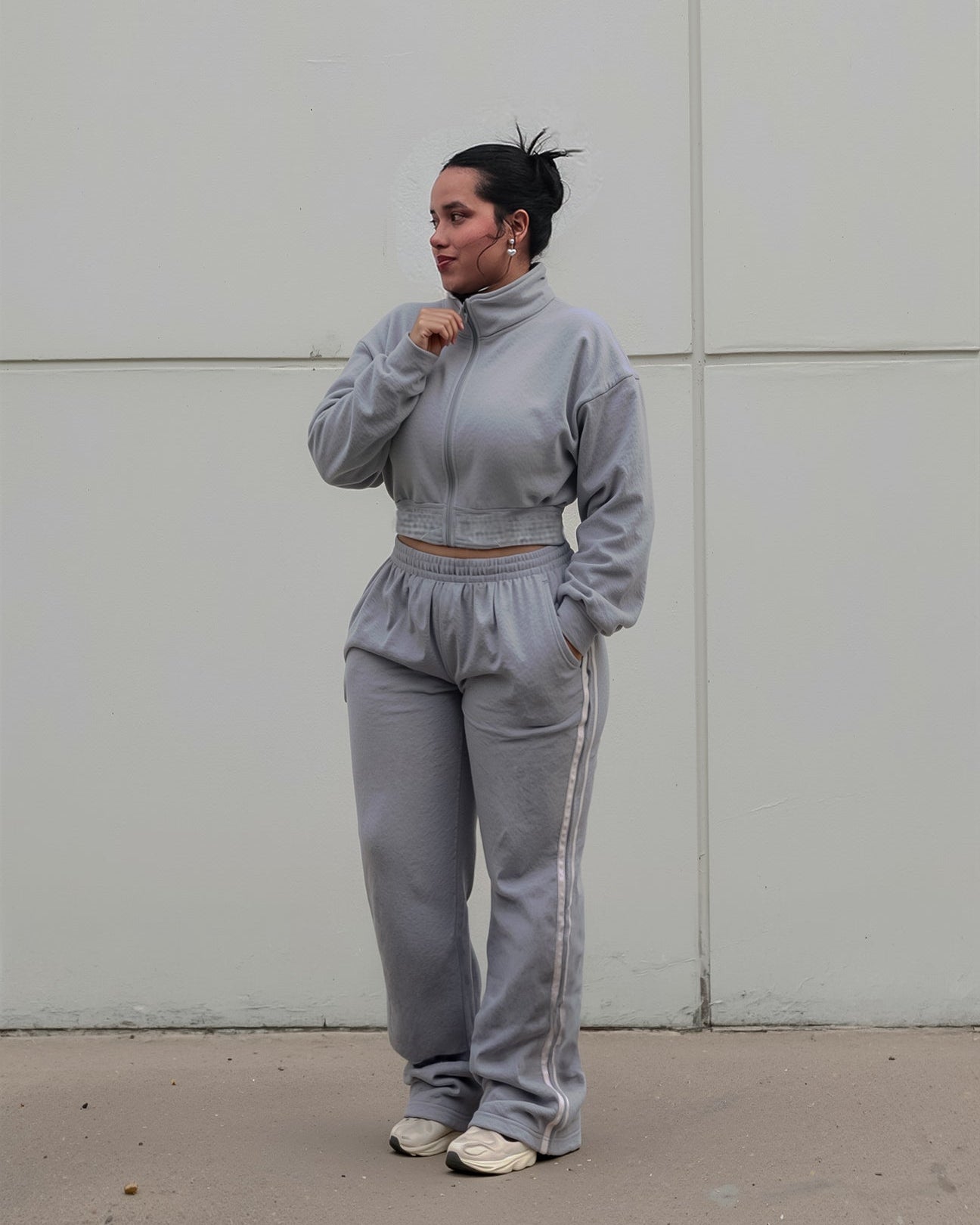 Sudadera Luciana líneas