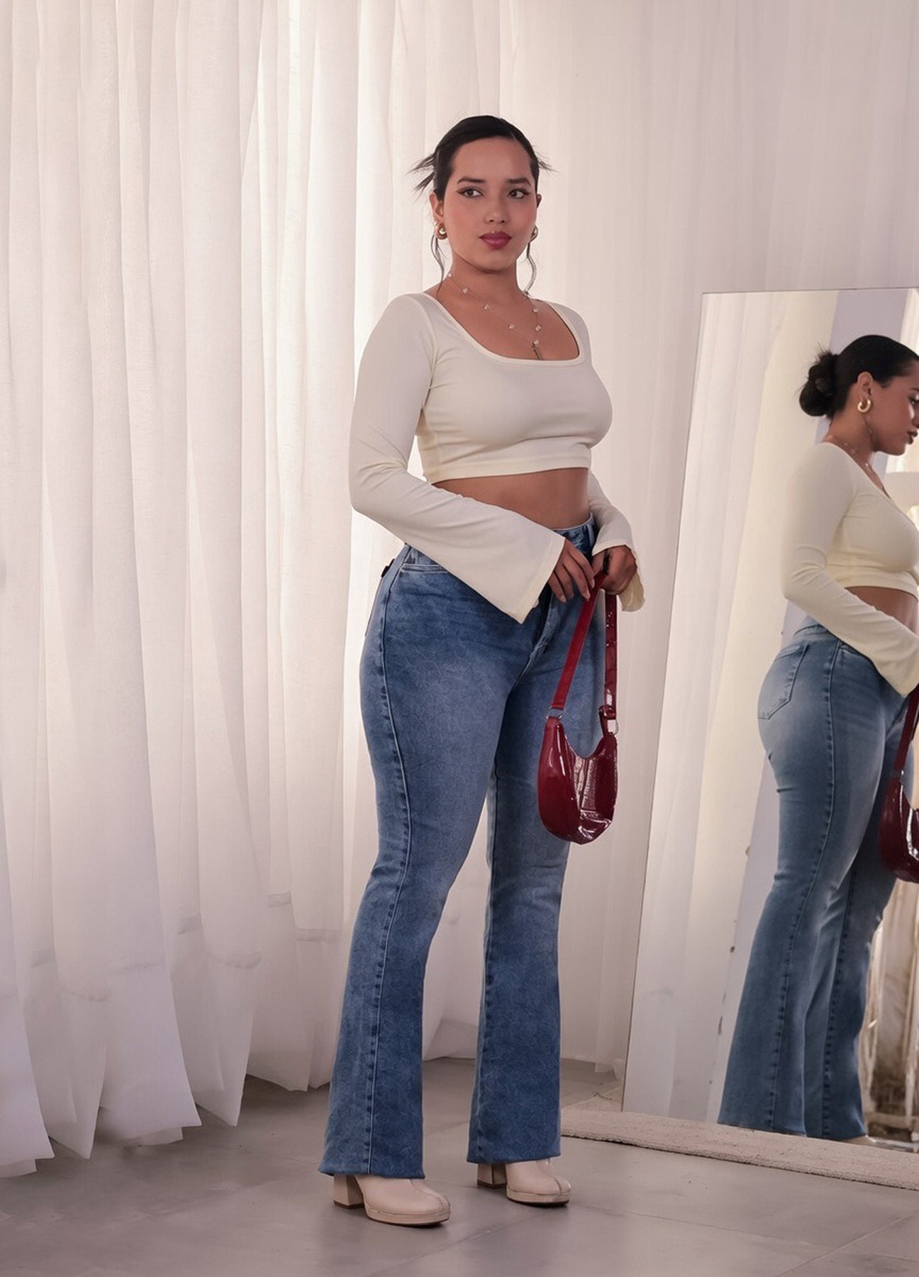 Combo Flare Jean + Top