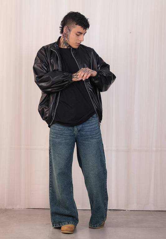 Combo  jean + camisa + chaqueta