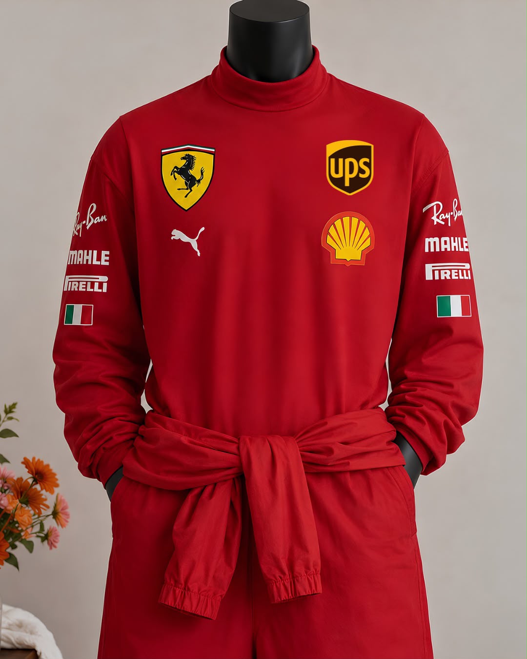 Disfraz F1 Ferrari — Hombre
