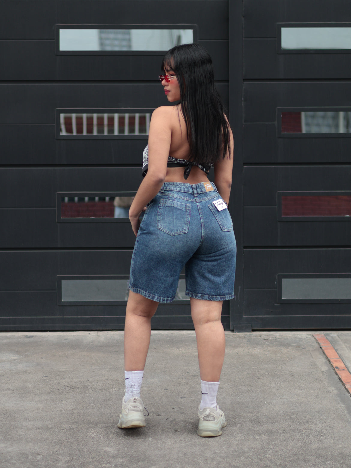 Combo bermuda + pañoleta