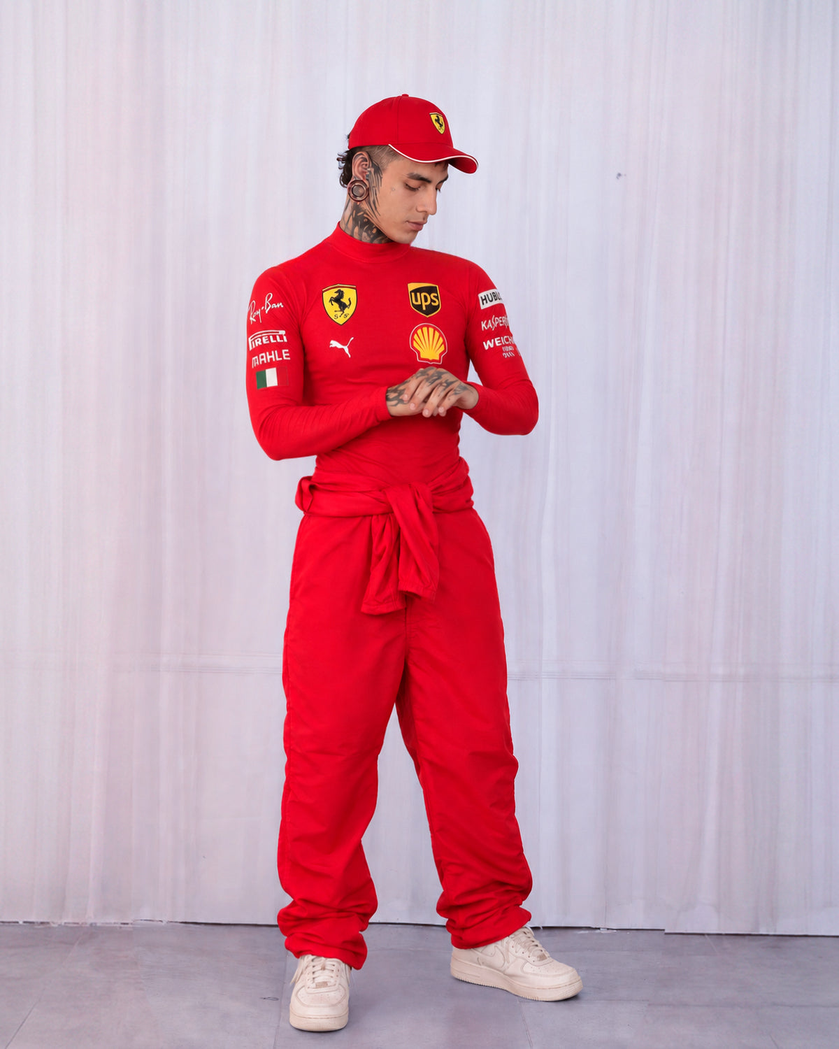 Disfraz F1 Ferrari — Hombre