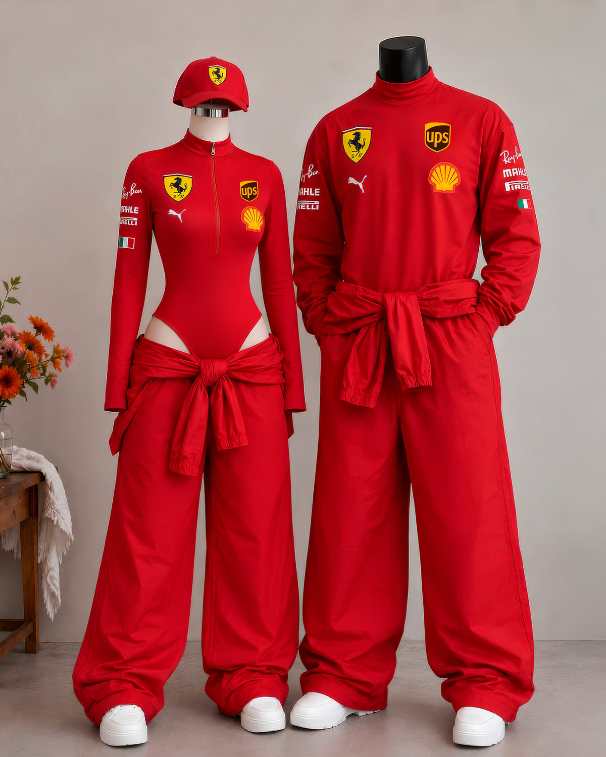 Disfraz F1 Ferrari — Hombre