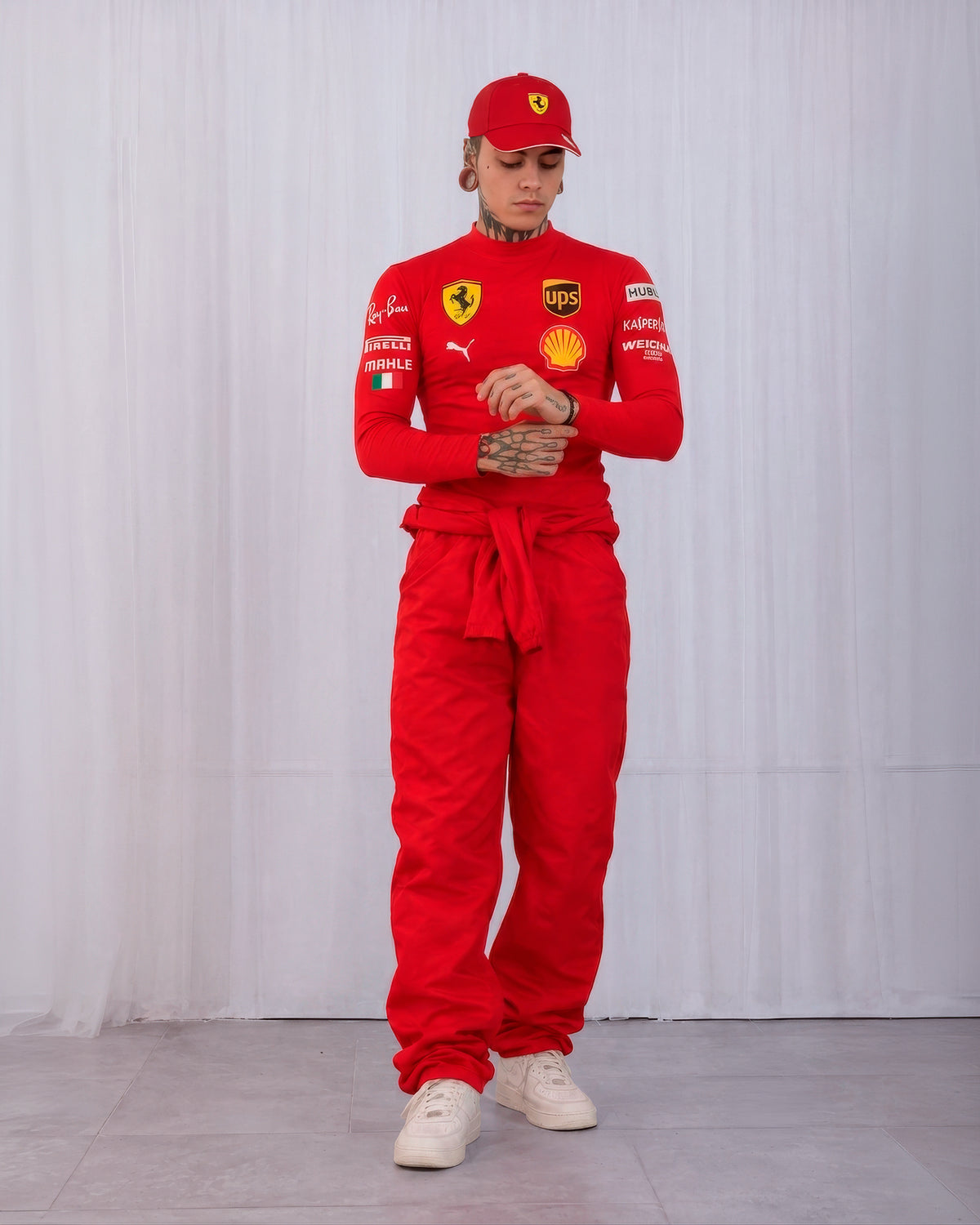 Disfraz F1 Ferrari — Hombre