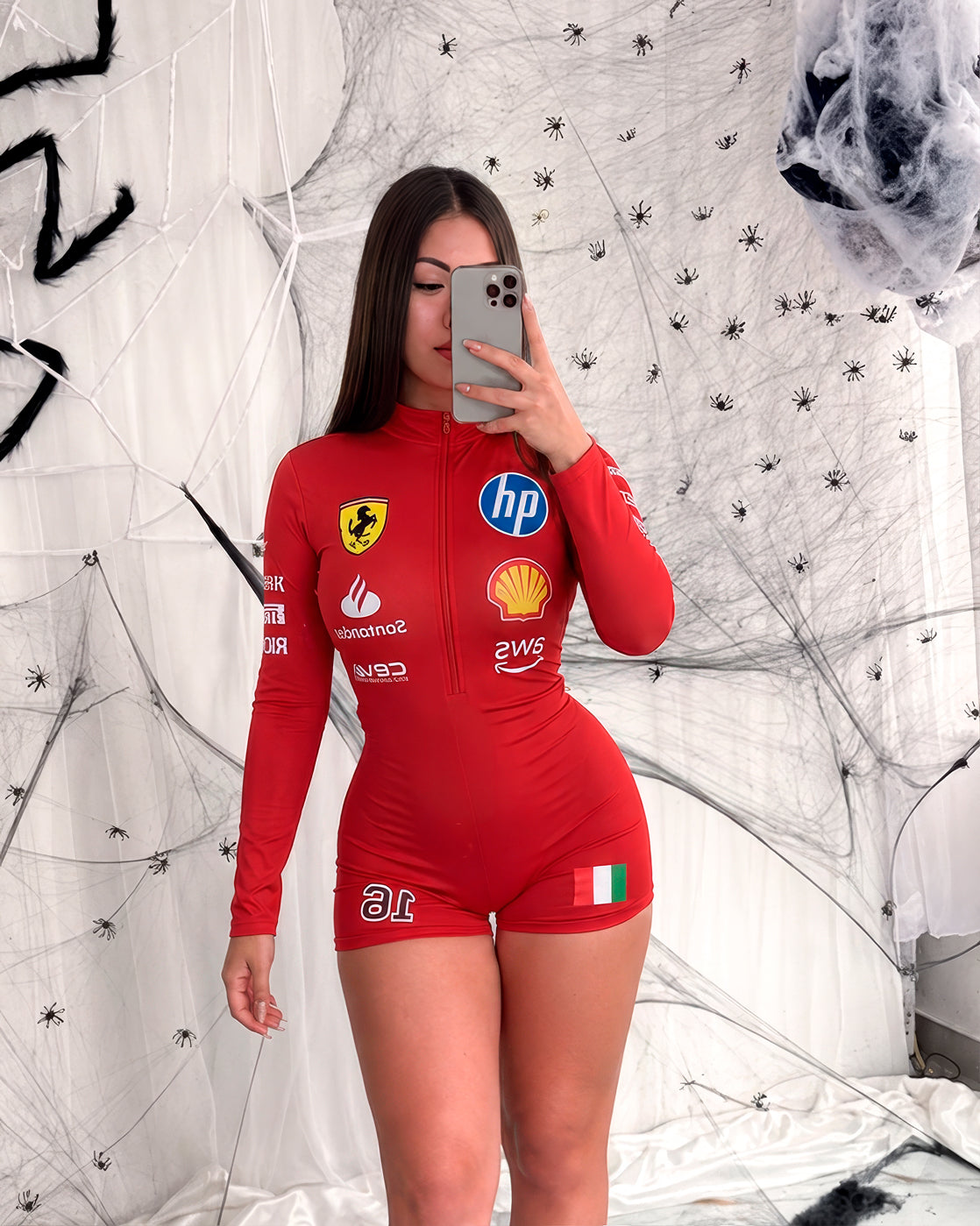 Disfraz Enterizo Ferrari F1
